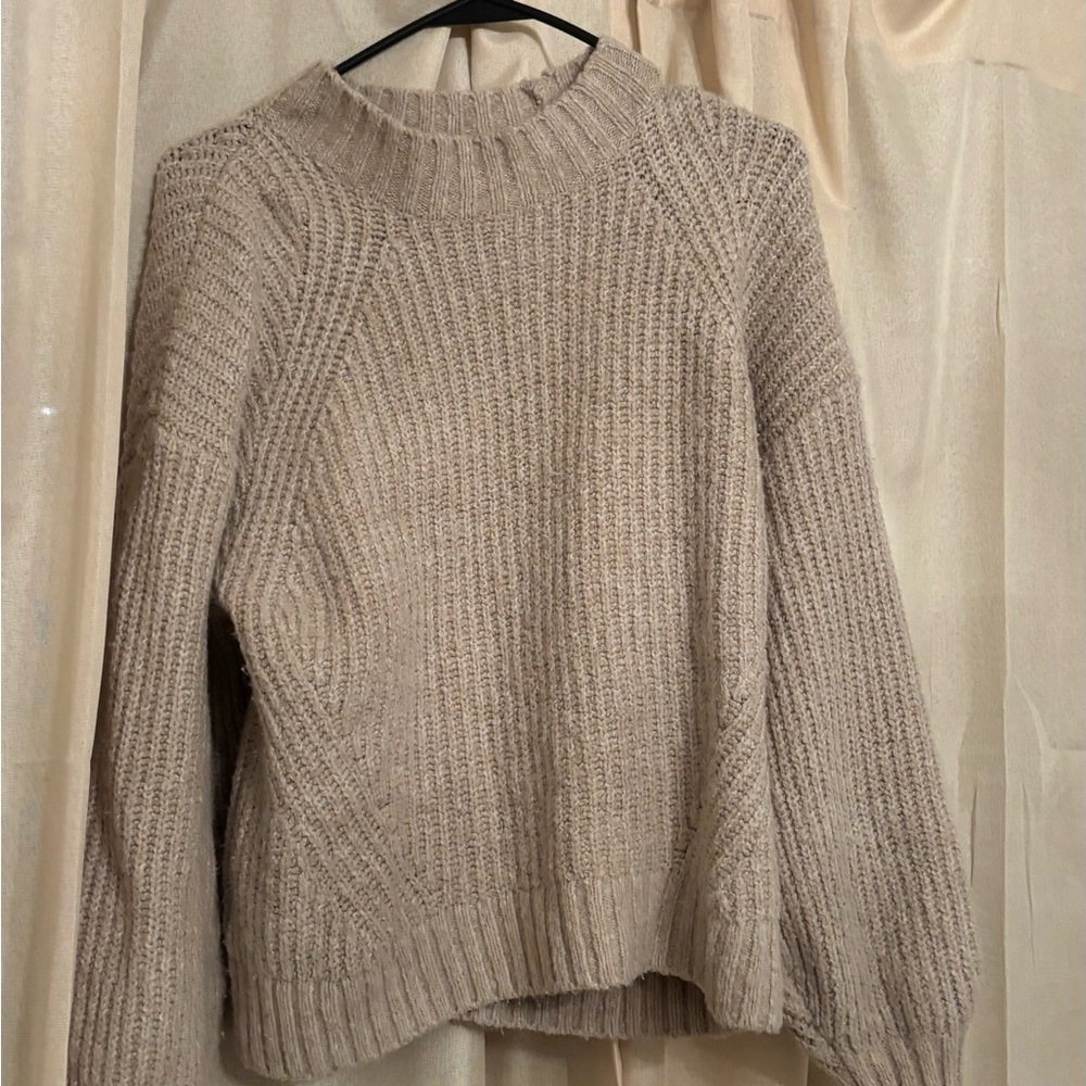 Cozy Tan Women's Sweater
